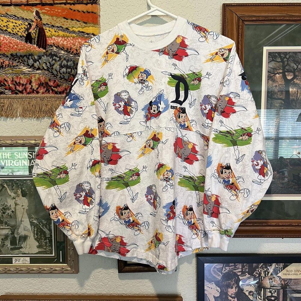 Disney Parks Ink And Paint Disneyland Spirit Jersey Adult Size XS New W/O‎ Tags